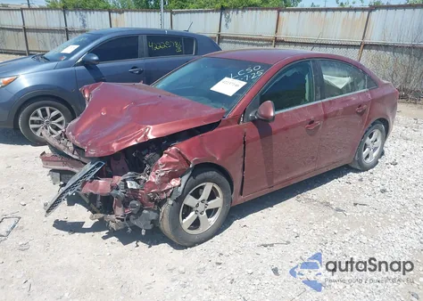 2012 Chevrolet Cruze Lt из США, поврежденный, VIN 1G1PE5SC4C7292115